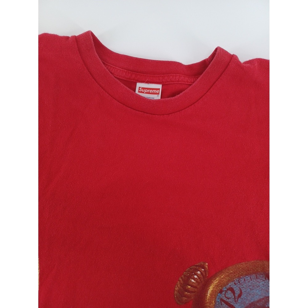 Supreme The Persistence of Memory Red Tee Men's Medium Made In USA